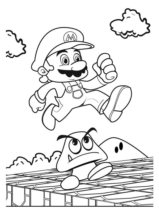 Super Mario Coloring Pages: 123 Adventures to Bring to Life with Color 85