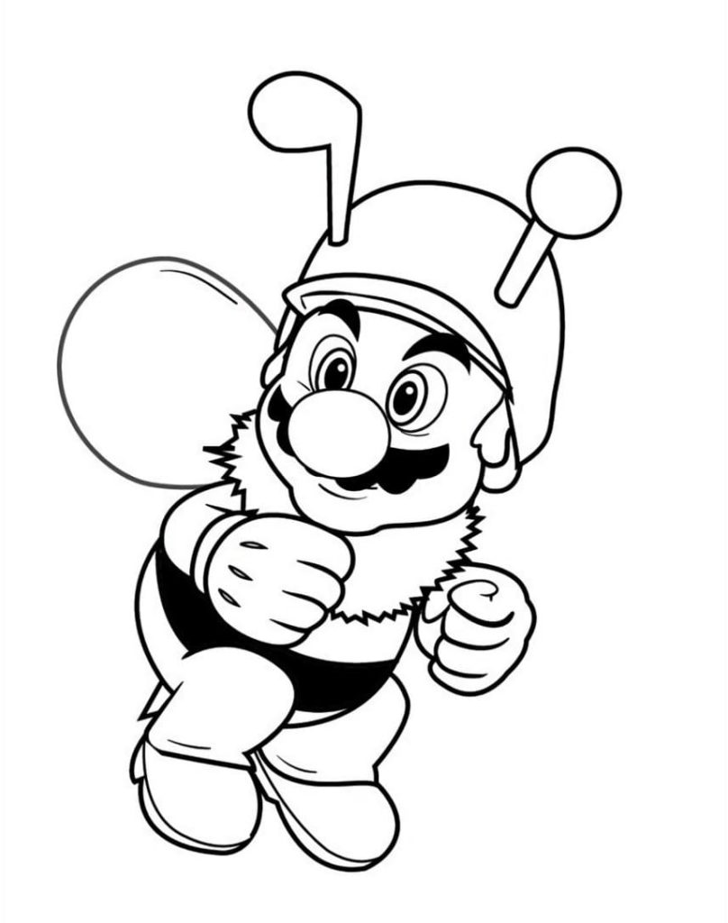 120+ Mario and Bowser Coloring Pages 101