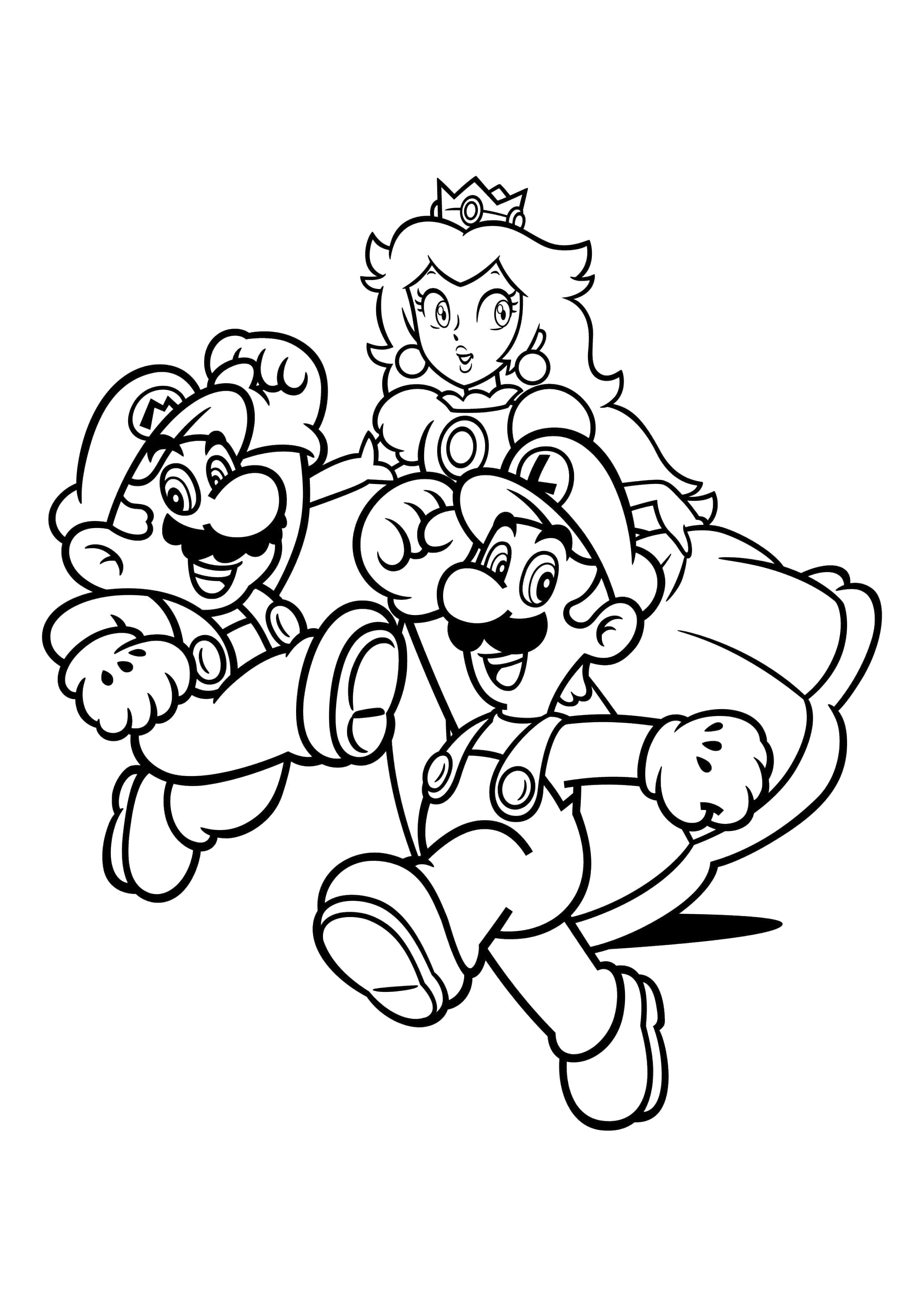 120+ Mario and Bowser Coloring Pages 120