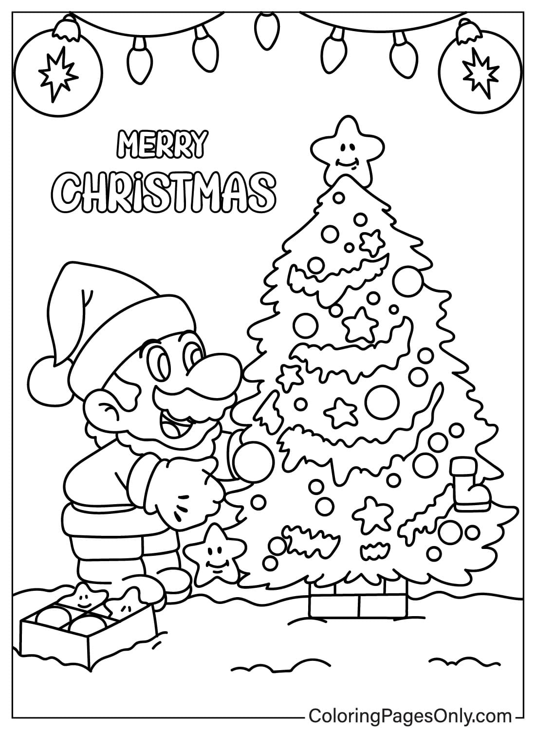 120+ Mario and Bowser Coloring Pages 20