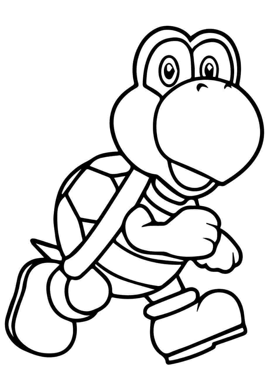 120+ Mario and Bowser Coloring Pages 21