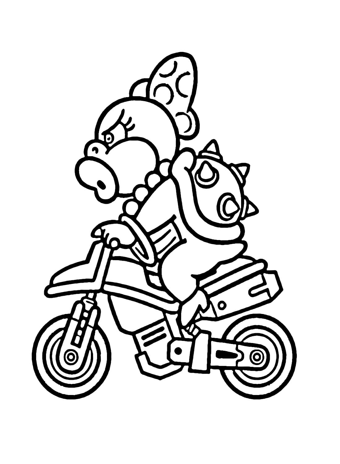 120+ Mario and Bowser Coloring Pages 40