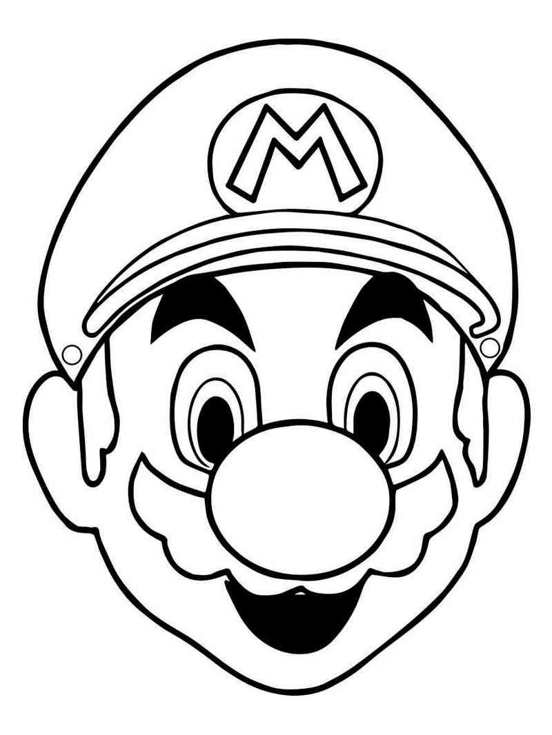 120+ Mario and Bowser Coloring Pages 64