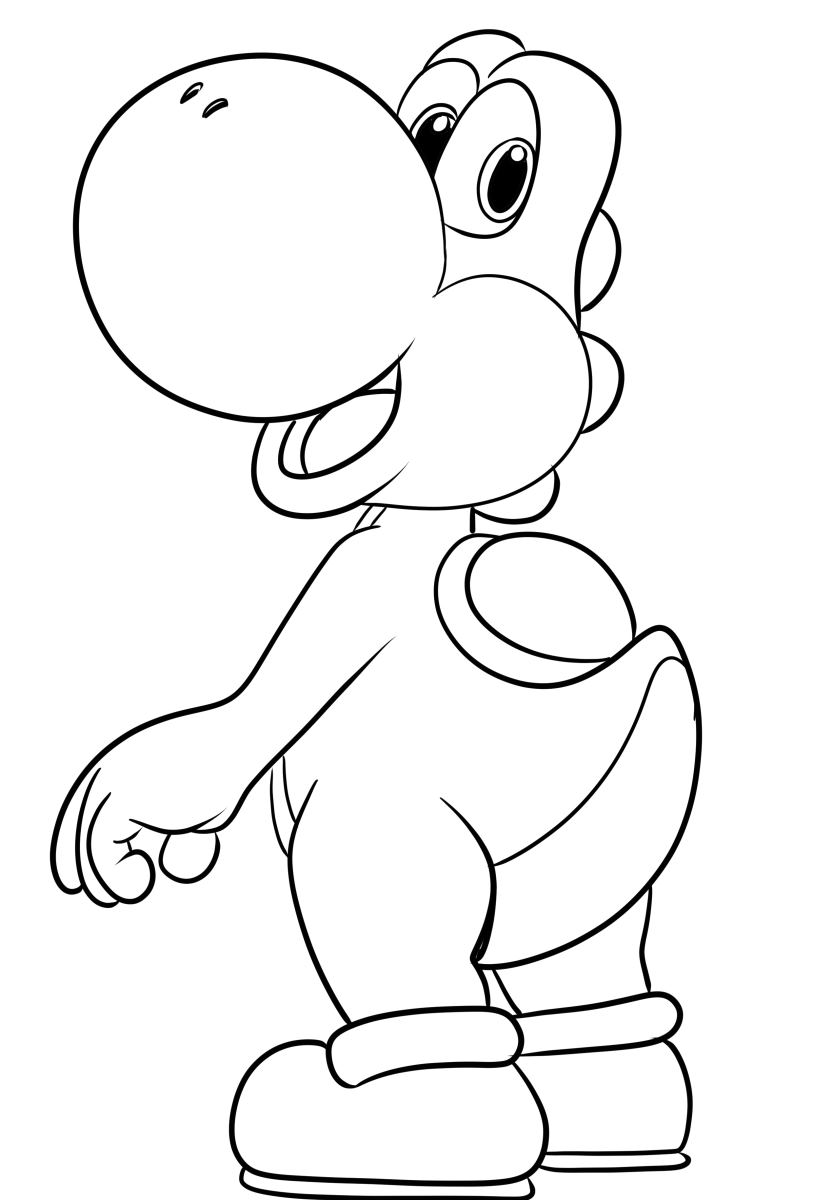 120+ Mario and Bowser Coloring Pages 72