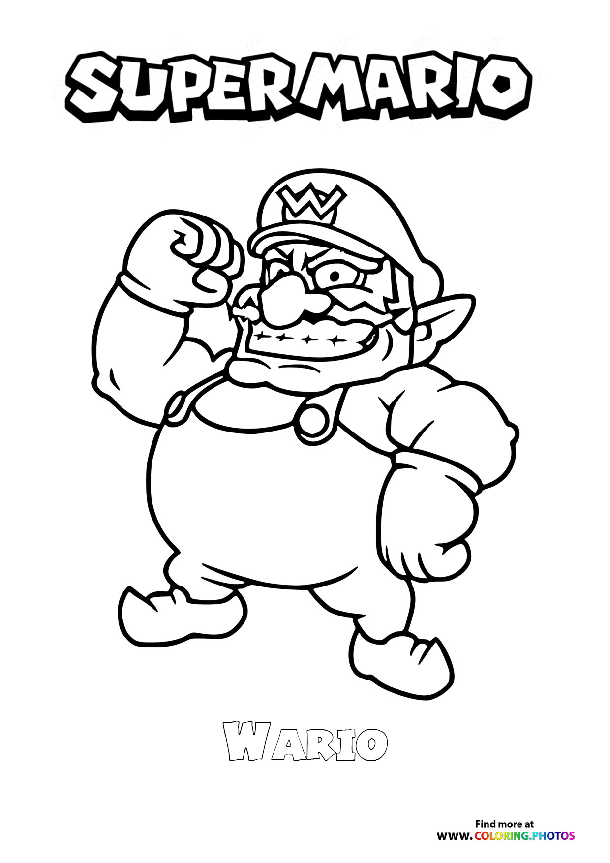 120+ Mario and Bowser Coloring Pages 81