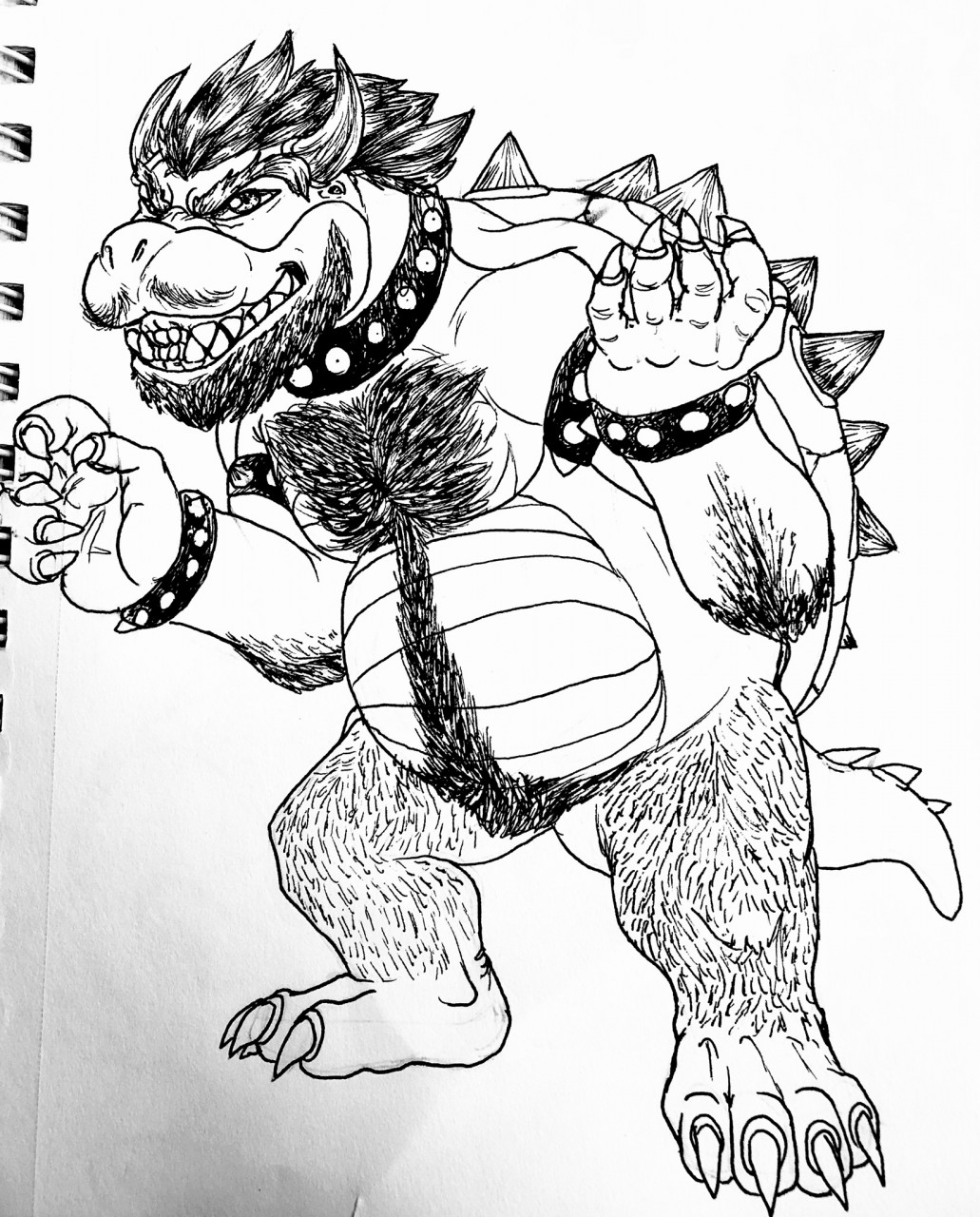 120+ Mario and Bowser Coloring Pages 9