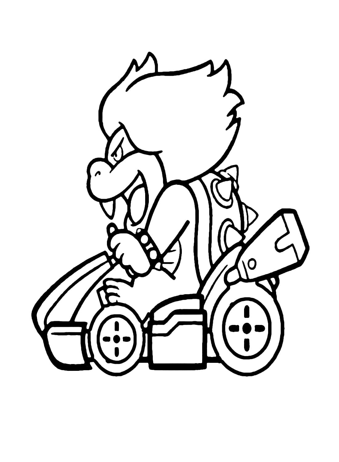 120+ Mario and Bowser Coloring Pages 91