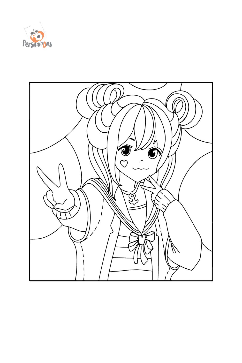 130+ Anime Coloring Pages Printable 146