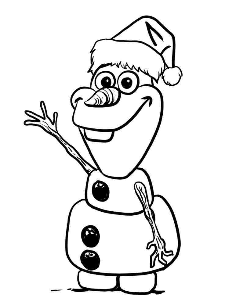 140 Olaf Coloring Pages: Frozen Fun for Everyone 104