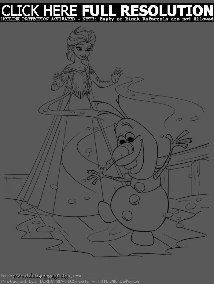 140 Olaf Coloring Pages: Frozen Fun for Everyone 109