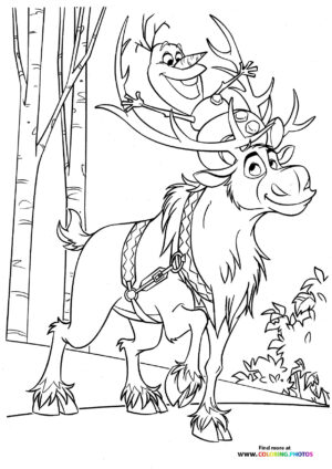 140 Olaf Coloring Pages: Frozen Fun for Everyone 11
