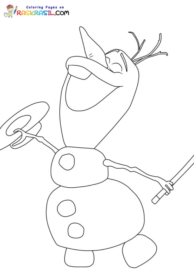 140 Olaf Coloring Pages: Frozen Fun for Everyone 125