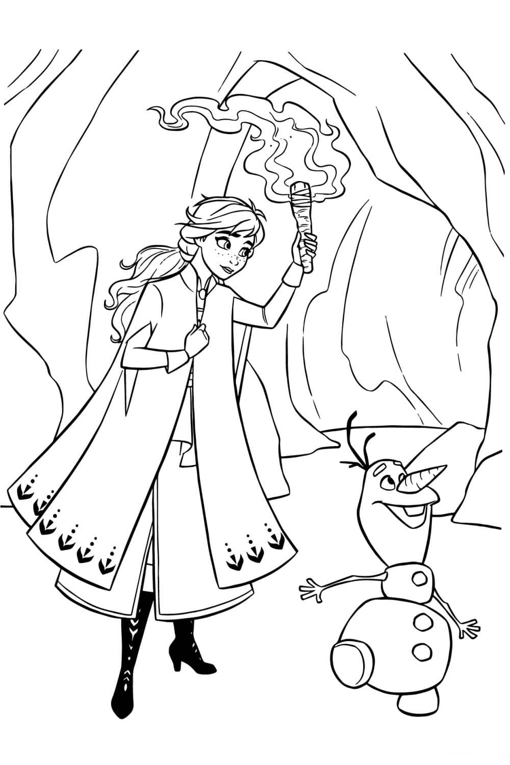 140 Olaf Coloring Pages: Frozen Fun for Everyone 129