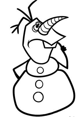 140 Olaf Coloring Pages: Frozen Fun for Everyone 130