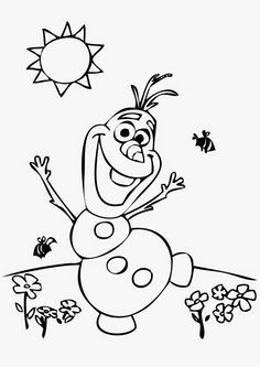 140 Olaf Coloring Pages: Frozen Fun for Everyone 146