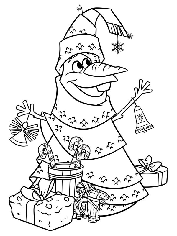 140 Olaf Coloring Pages: Frozen Fun for Everyone 15