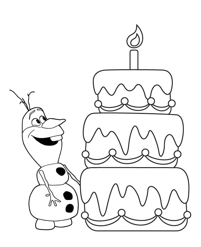 140 Olaf Coloring Pages: Frozen Fun for Everyone 19