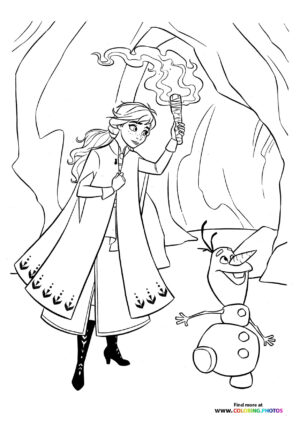 140 Olaf Coloring Pages: Frozen Fun for Everyone 24