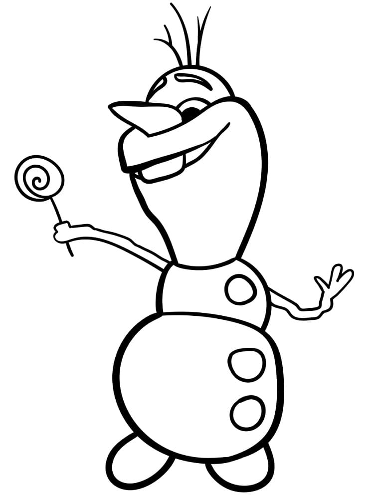 140 Olaf Coloring Pages: Frozen Fun for Everyone 29