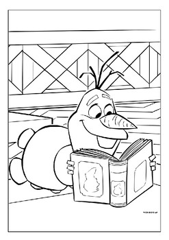 140 Olaf Coloring Pages: Frozen Fun for Everyone 31