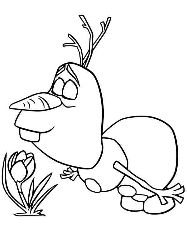 140 Olaf Coloring Pages: Frozen Fun for Everyone 34