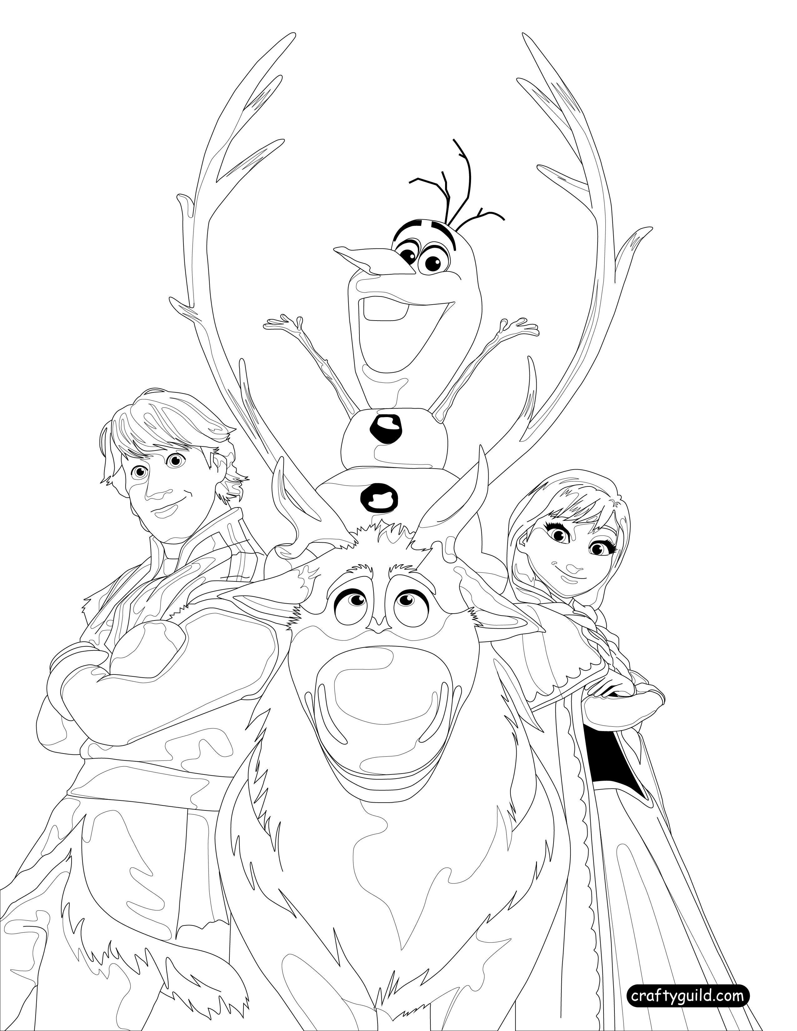 140 Olaf Coloring Pages: Frozen Fun for Everyone 37