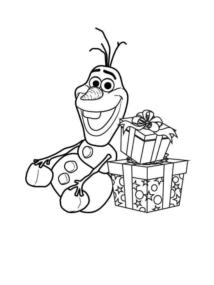 140 Olaf Coloring Pages: Frozen Fun for Everyone 40