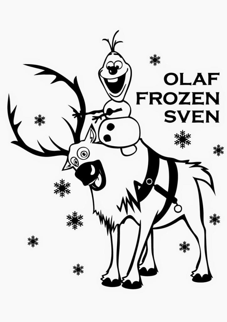 140 Olaf Coloring Pages: Frozen Fun for Everyone 43