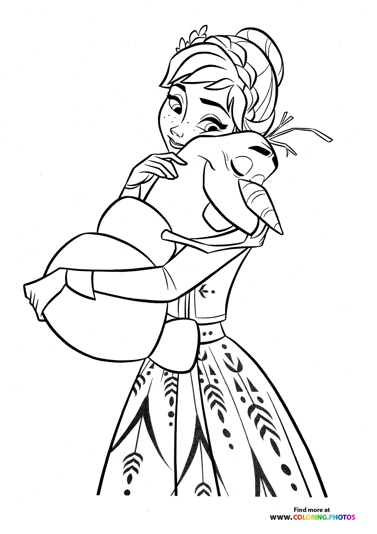 140 Olaf Coloring Pages: Frozen Fun for Everyone 44