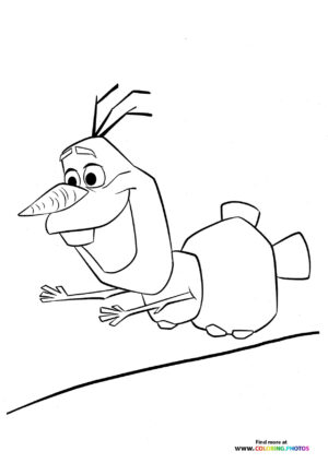 140 Olaf Coloring Pages: Frozen Fun for Everyone 53