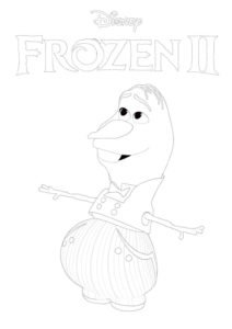 140 Olaf Coloring Pages: Frozen Fun for Everyone 6