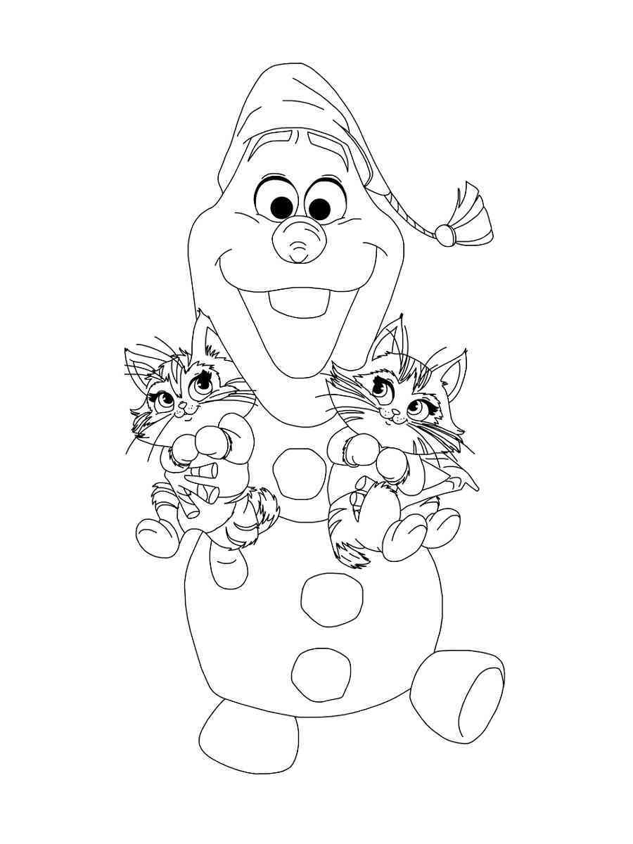 140 Olaf Coloring Pages: Frozen Fun for Everyone 7