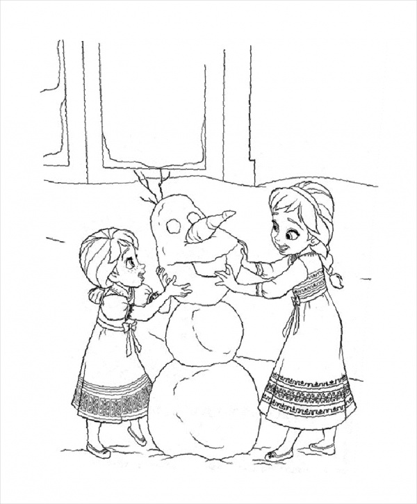 140 Olaf Coloring Pages: Frozen Fun for Everyone 77