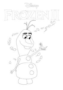 140 Olaf Coloring Pages: Frozen Fun for Everyone 81