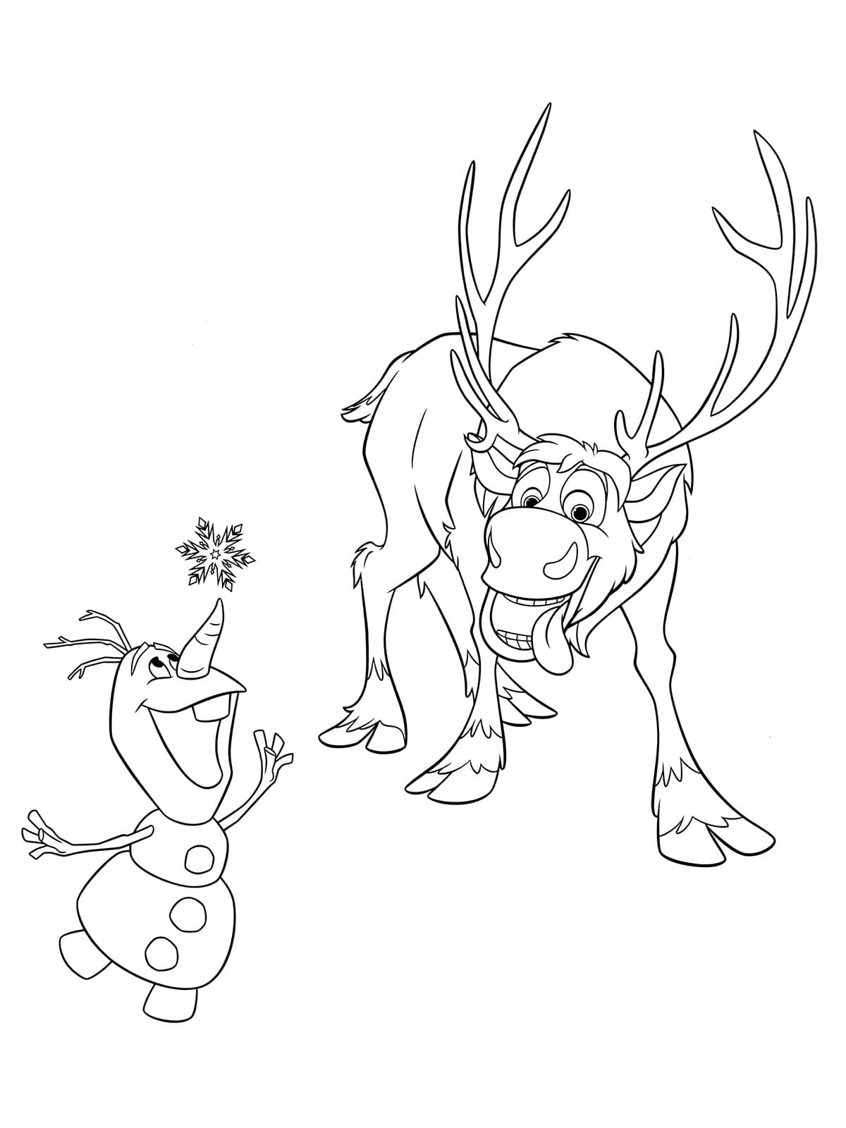 140 Olaf Coloring Pages: Frozen Fun for Everyone 83