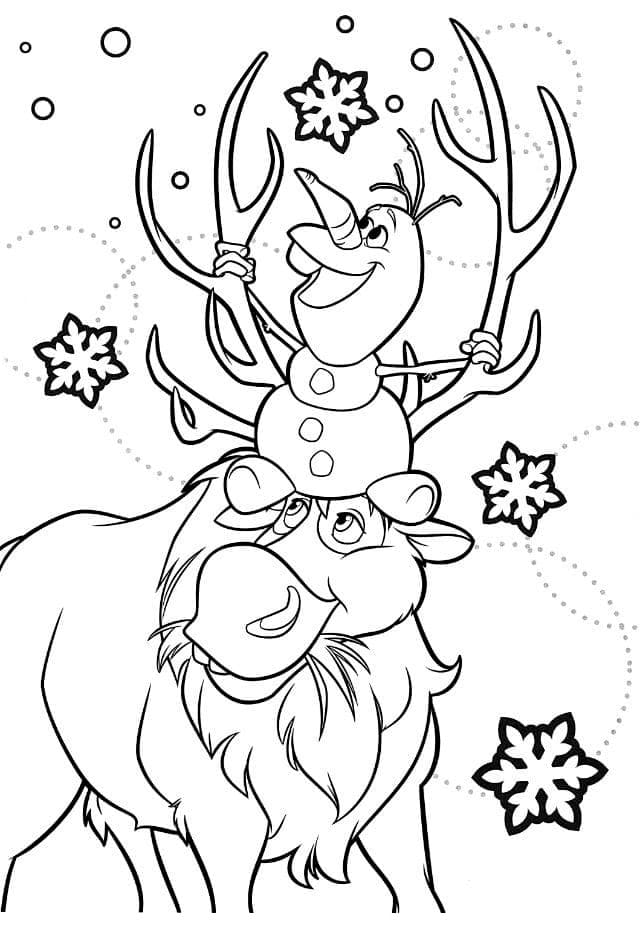 140 Olaf Coloring Pages: Frozen Fun for Everyone 97