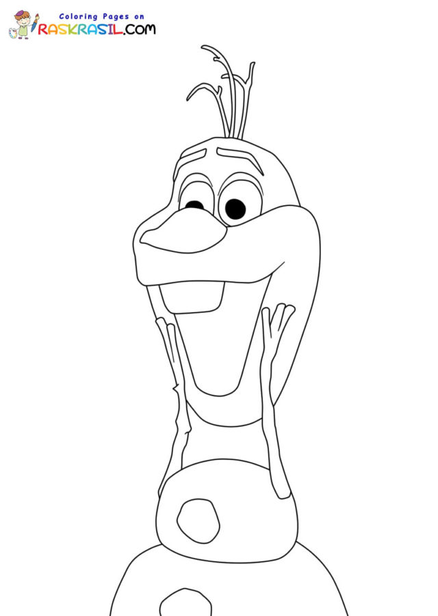 140 Olaf Coloring Pages: Frozen Fun for Everyone 99