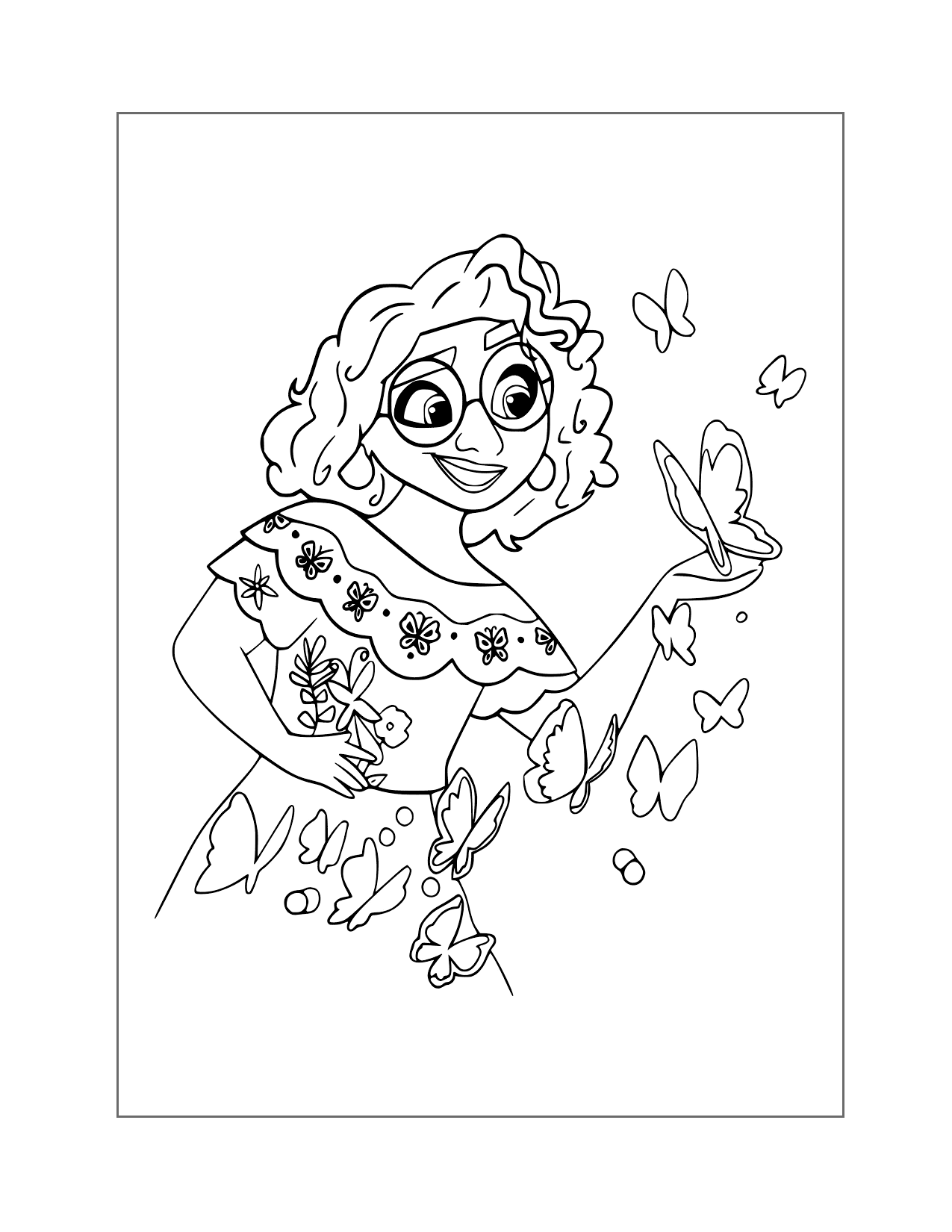 141+ Free Encanto Coloring Pages Printable 103