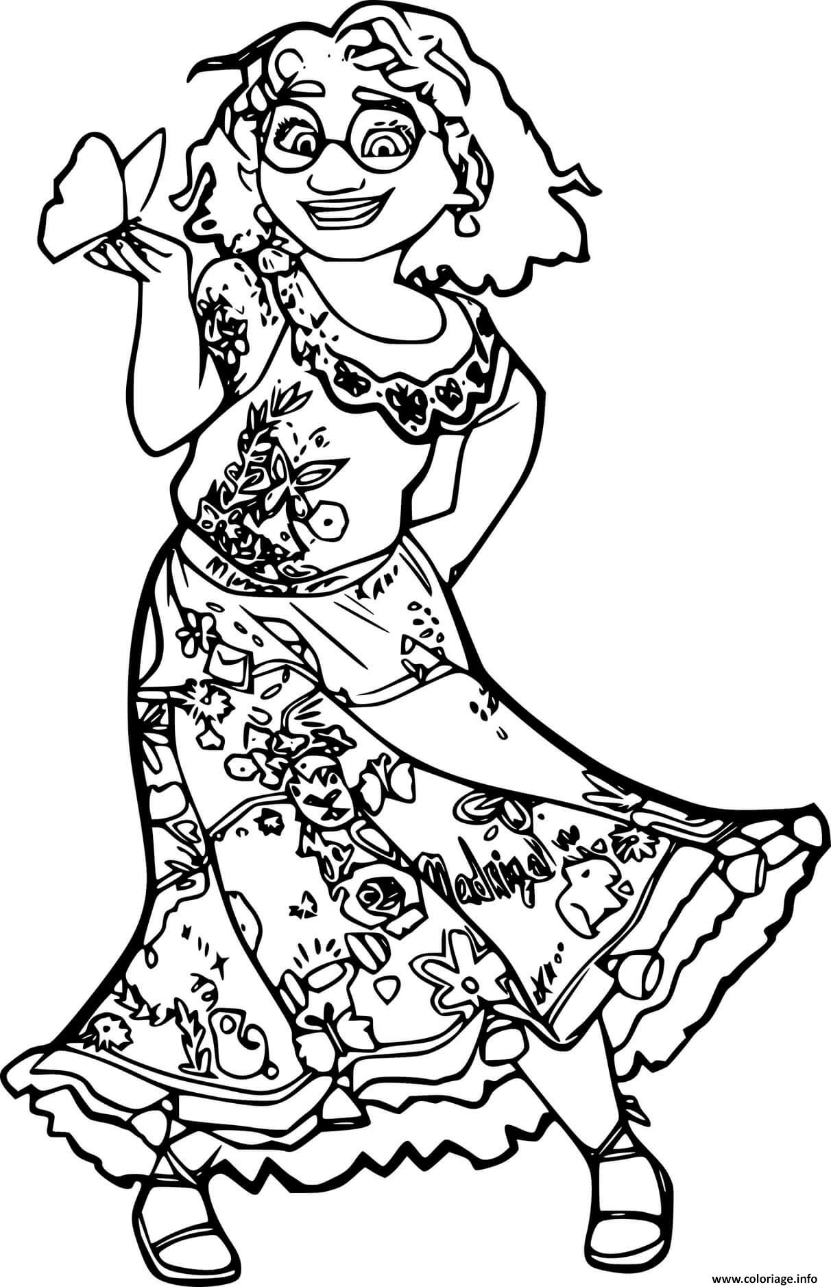 141+ Free Encanto Coloring Pages Printable 111