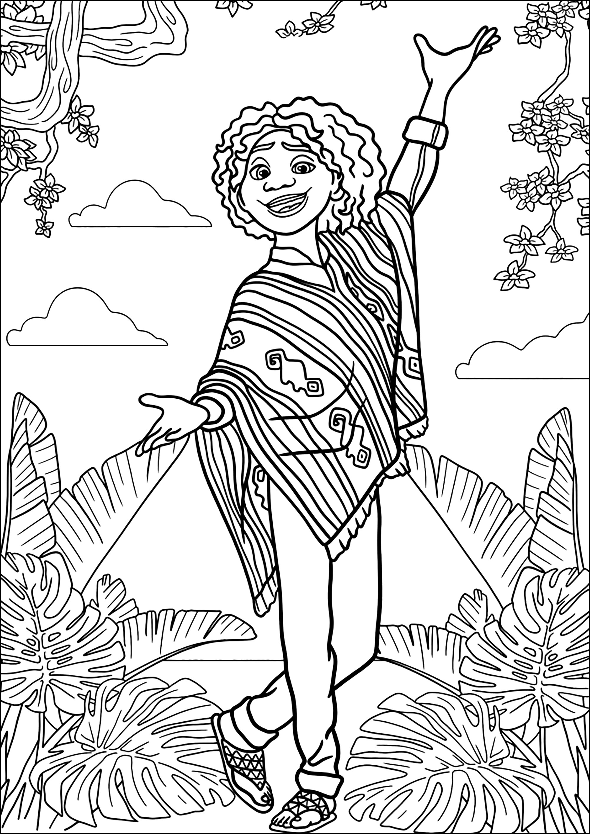 141+ Free Encanto Coloring Pages Printable 122