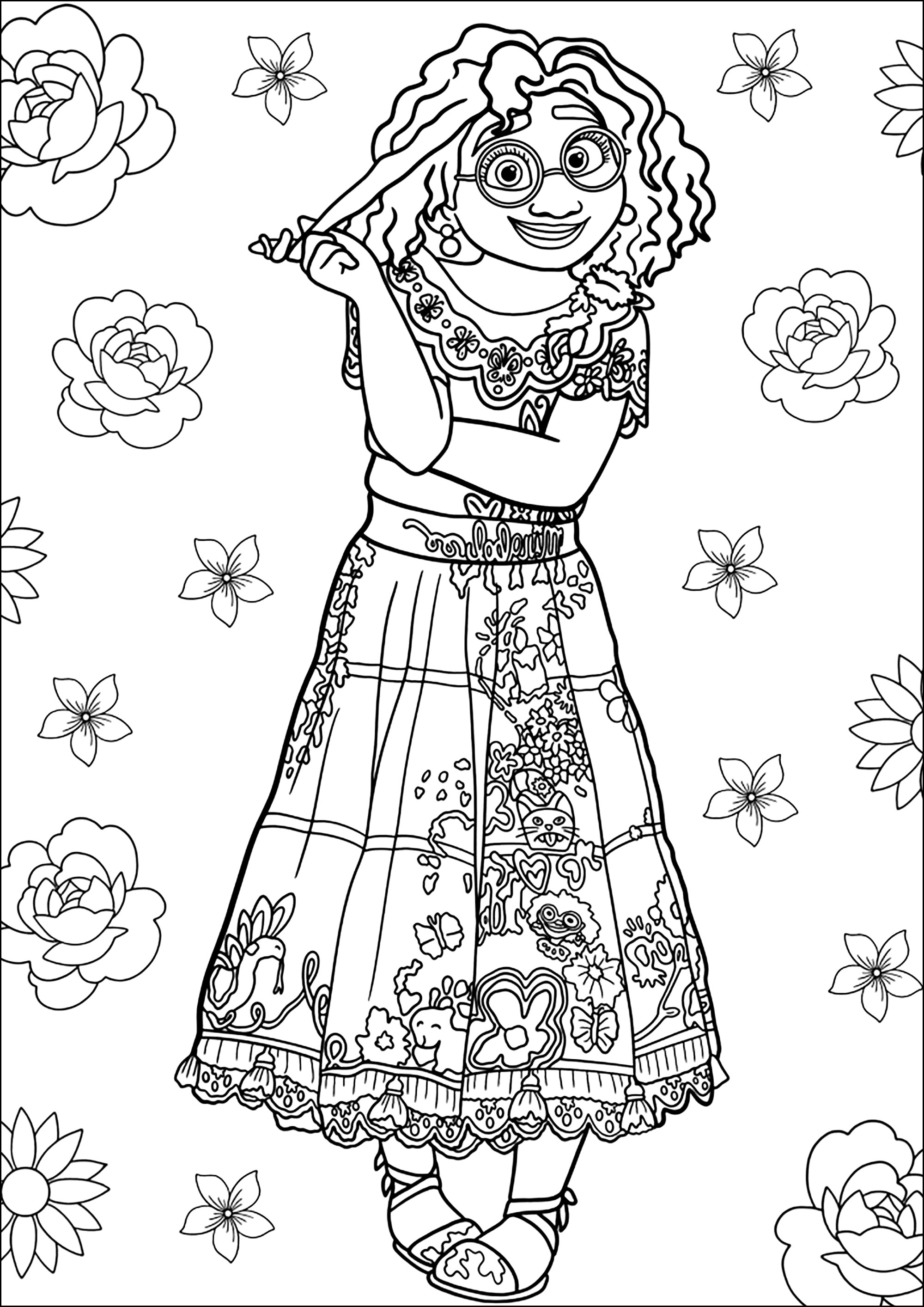 141+ Free Encanto Coloring Pages Printable 123