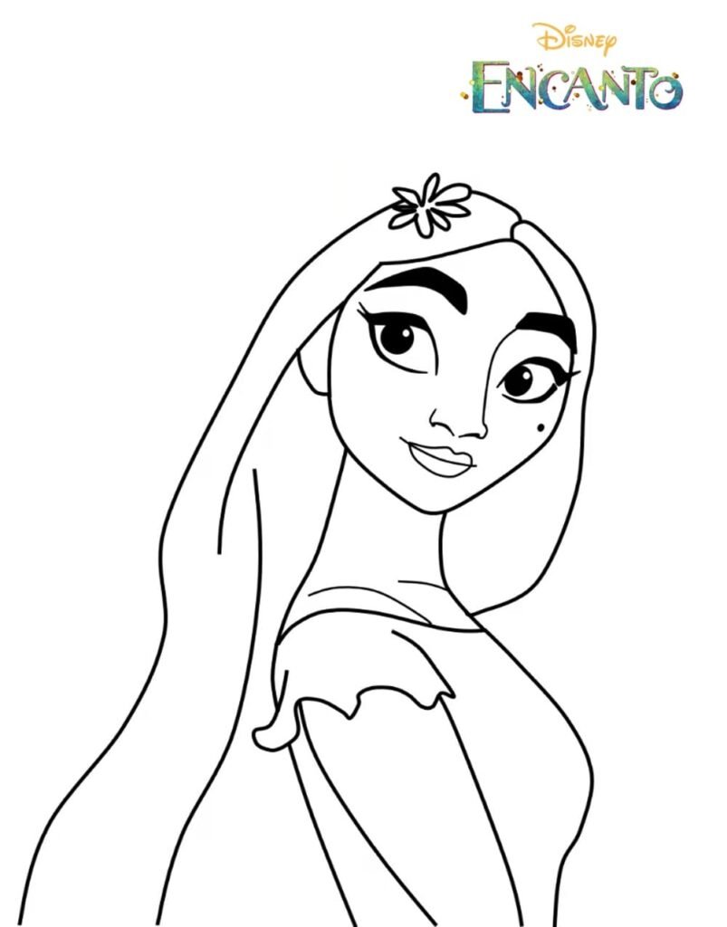 141+ Free Encanto Coloring Pages Printable 15