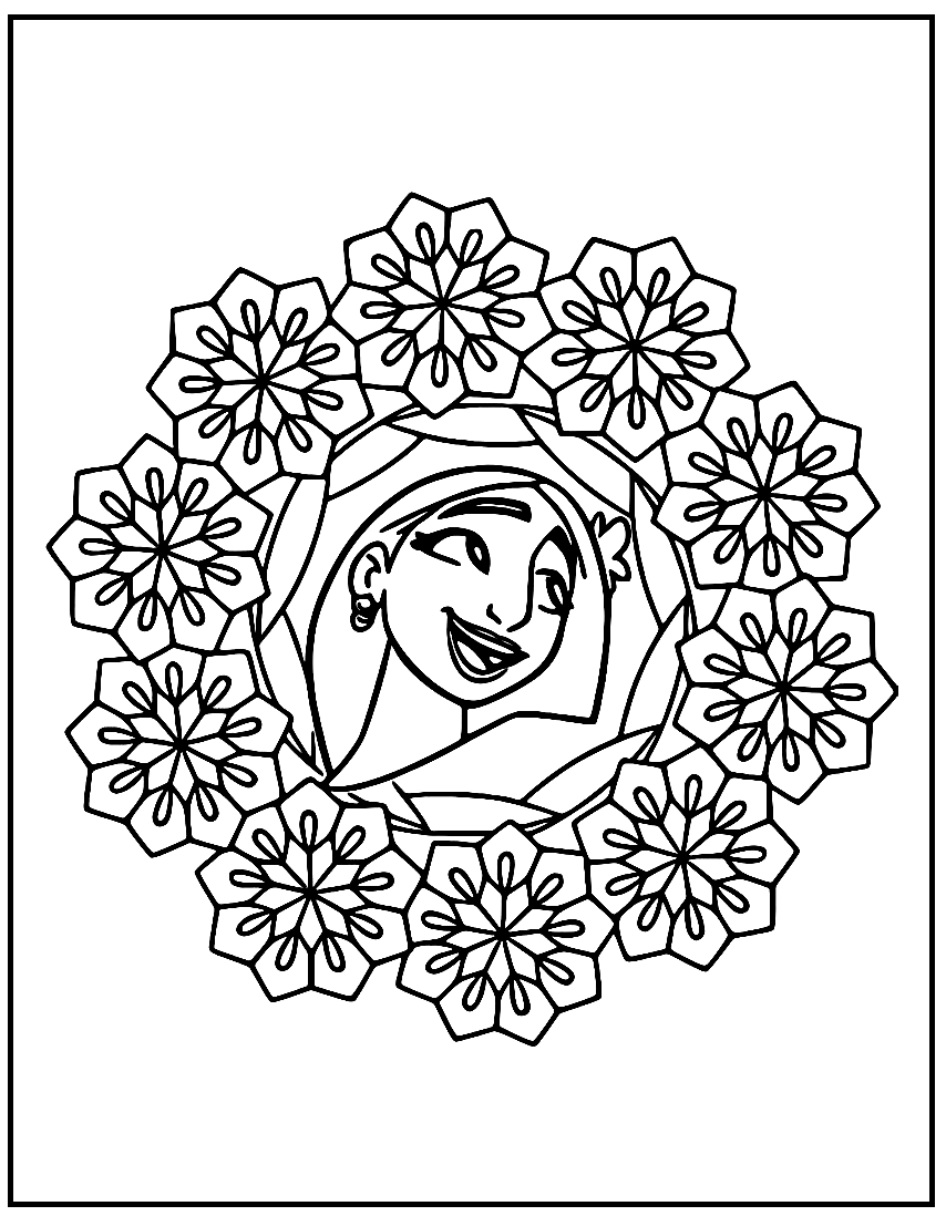 141+ Free Encanto Coloring Pages Printable 25