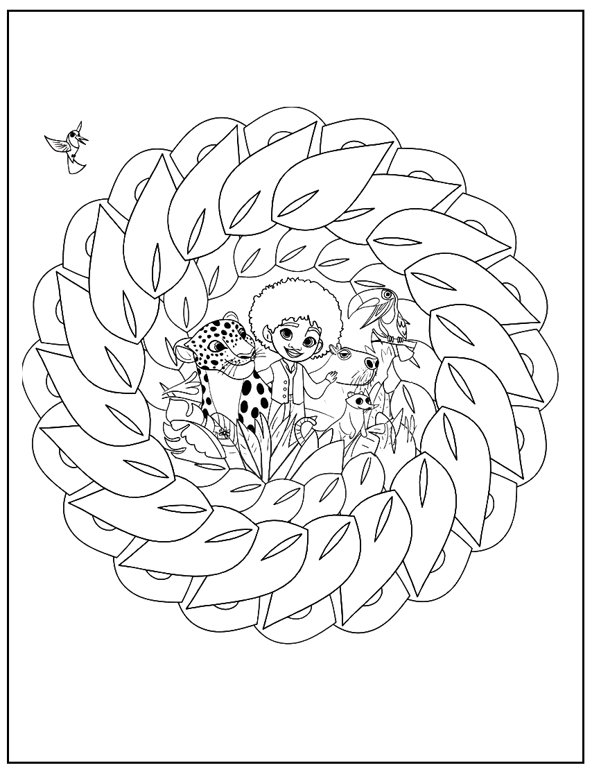 141+ Free Encanto Coloring Pages Printable 26