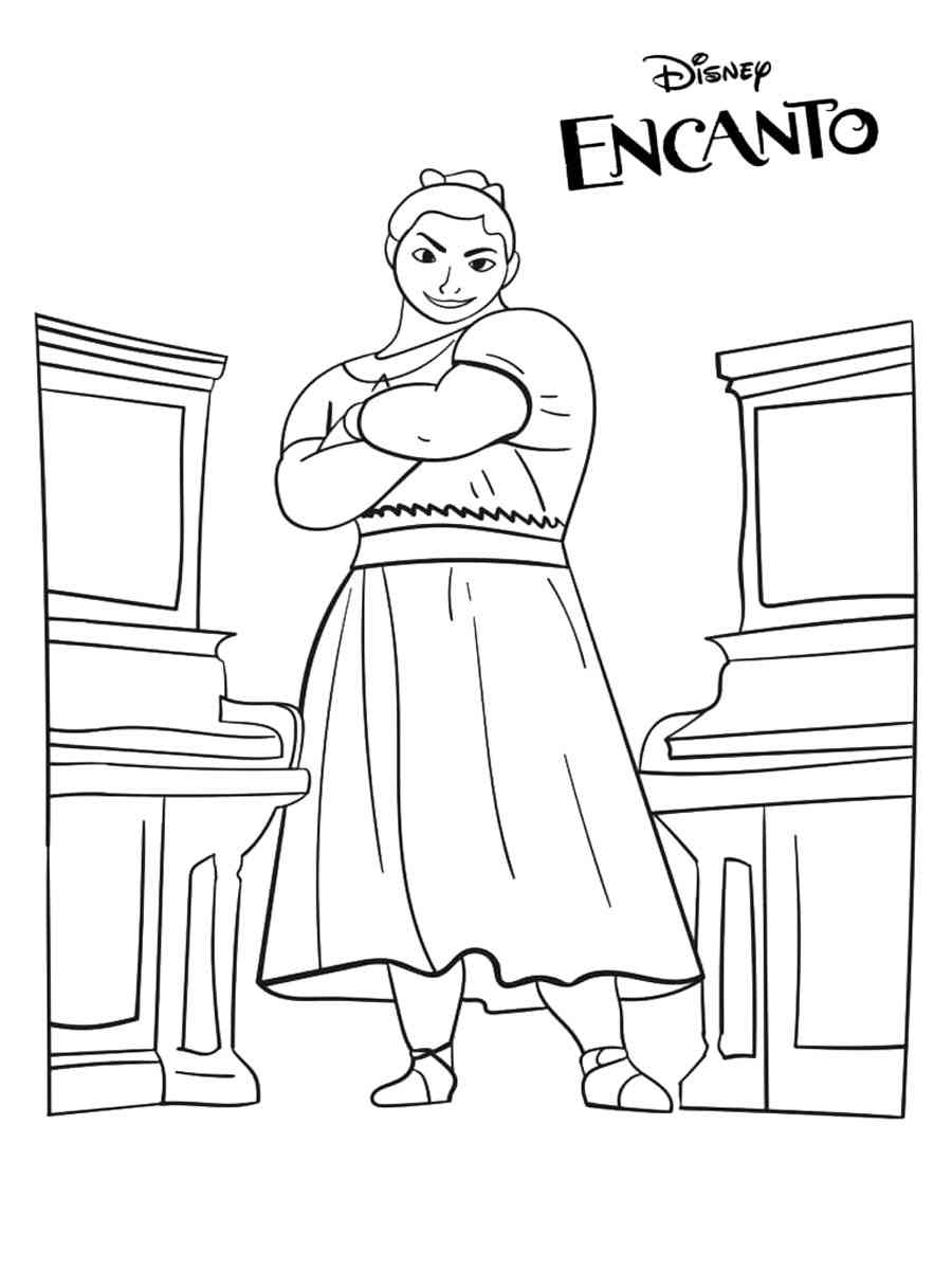 141+ Free Encanto Coloring Pages Printable 36