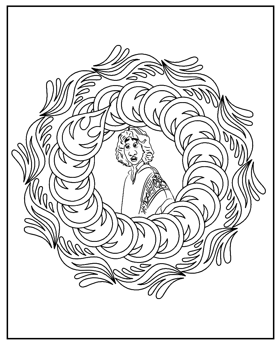 141+ Free Encanto Coloring Pages Printable 40