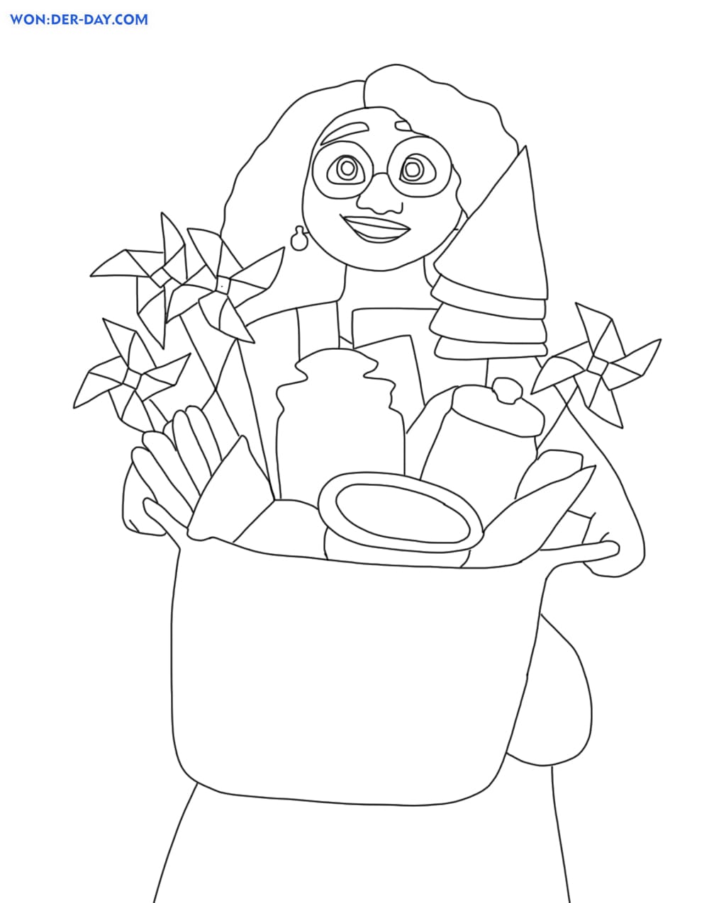 141+ Free Encanto Coloring Pages Printable 47