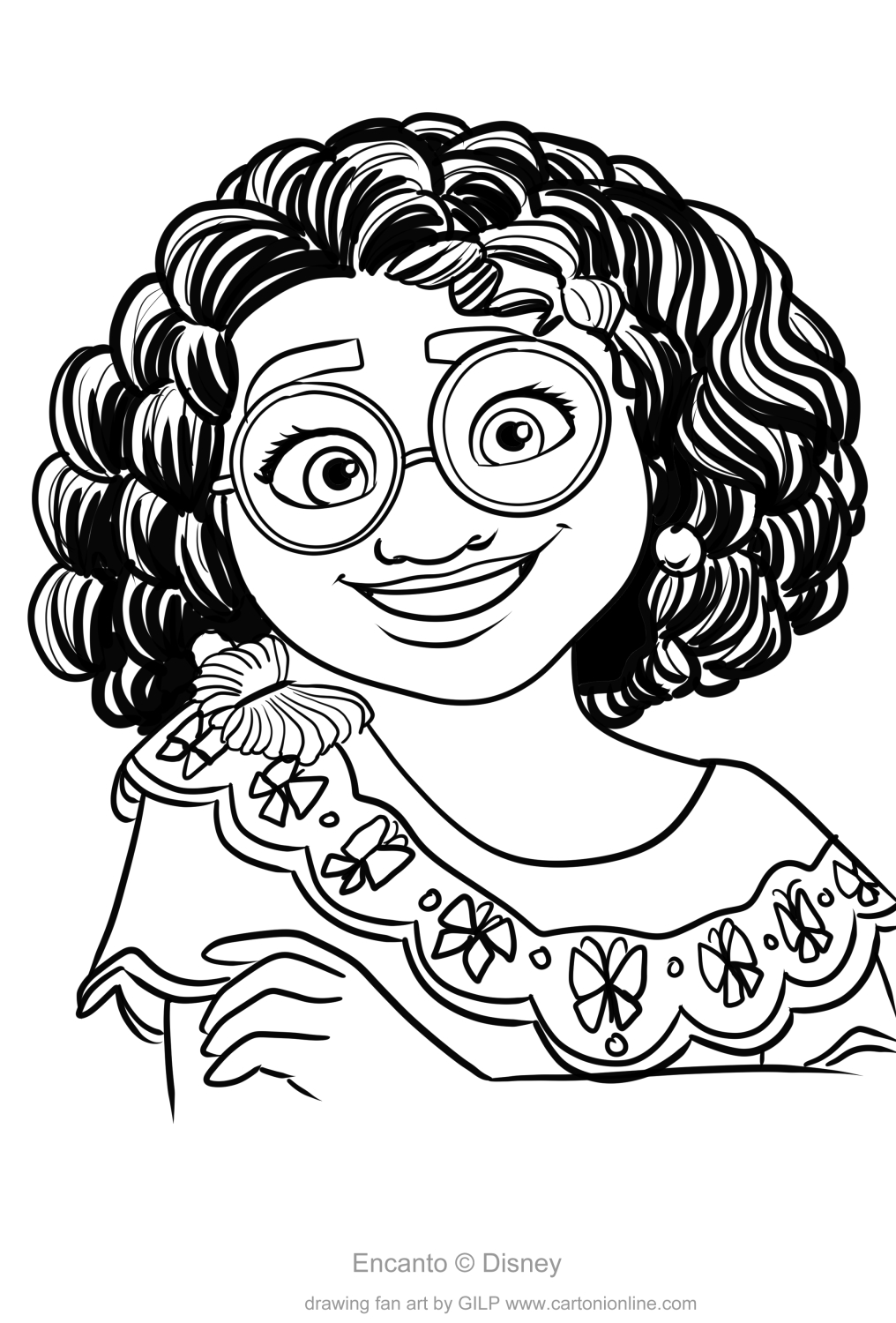 141+ Free Encanto Coloring Pages Printable 67