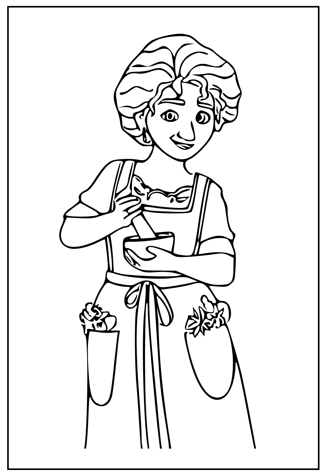 141+ Free Encanto Coloring Pages Printable 74