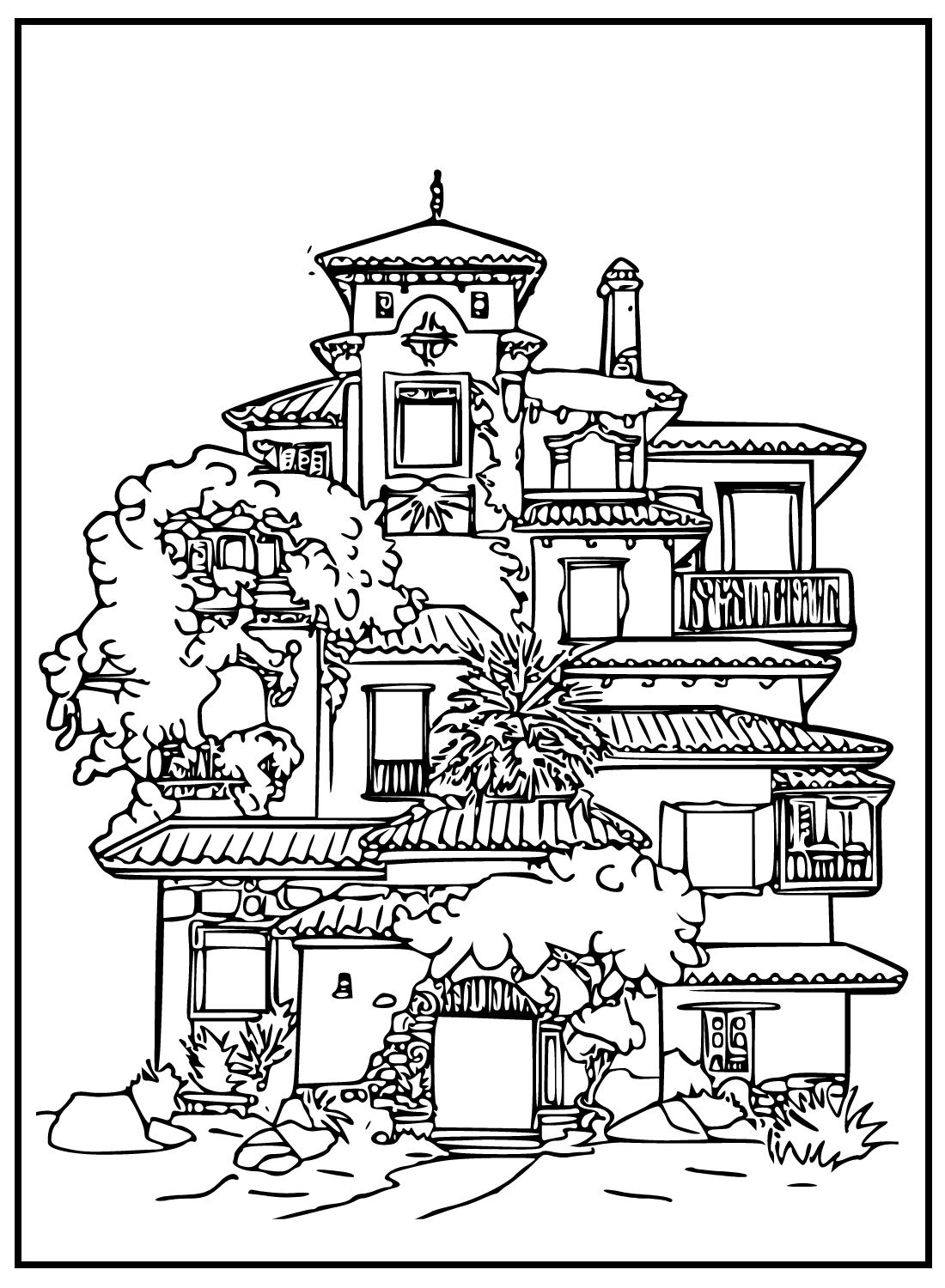 141+ Free Encanto Coloring Pages Printable 83